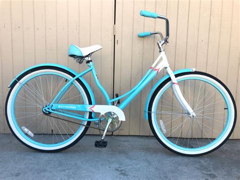 Jan 2, 2024 · Noisy. *free assembly for all store and order pick up purchases for bikes 20” and up! a sweet ride on a sweet bike. comfort is there with a spring seat and…. Target. 26'' Micargi Womens Rover GX- White Beach Cruiser. $299.95. . Schwinn women%27s legacy 26%27%27 cruiser bike
